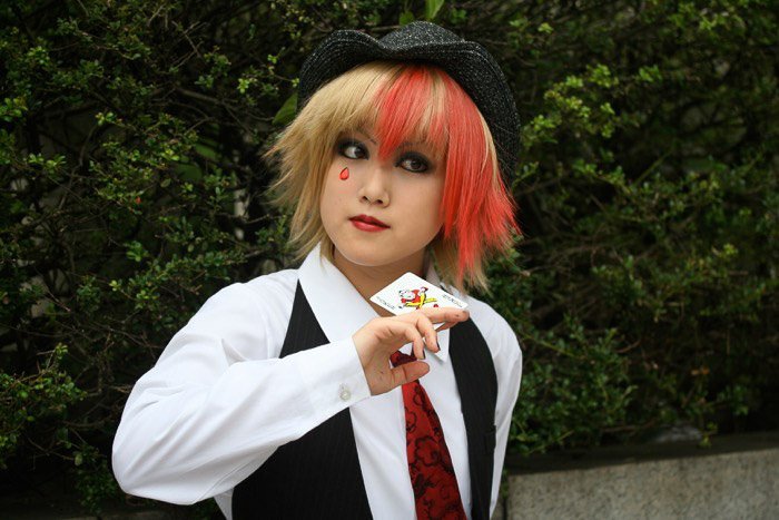 A cosplayer in Harajuku - photos of tokyo japan